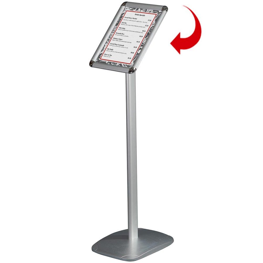 EXPO INFO STAND Vertical/Horizontal  25mm A4 alu