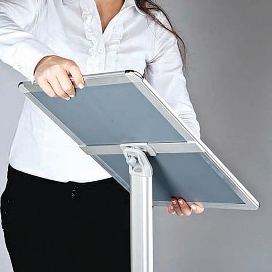 EXPO INFO STAND Vertical/Horizontal  25mm A3 alu