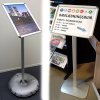 EXPO INFO STAND Vertical/Horizontal  25mm A3 alu #9