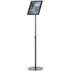 Infostand Telescopic Black  A4 #1