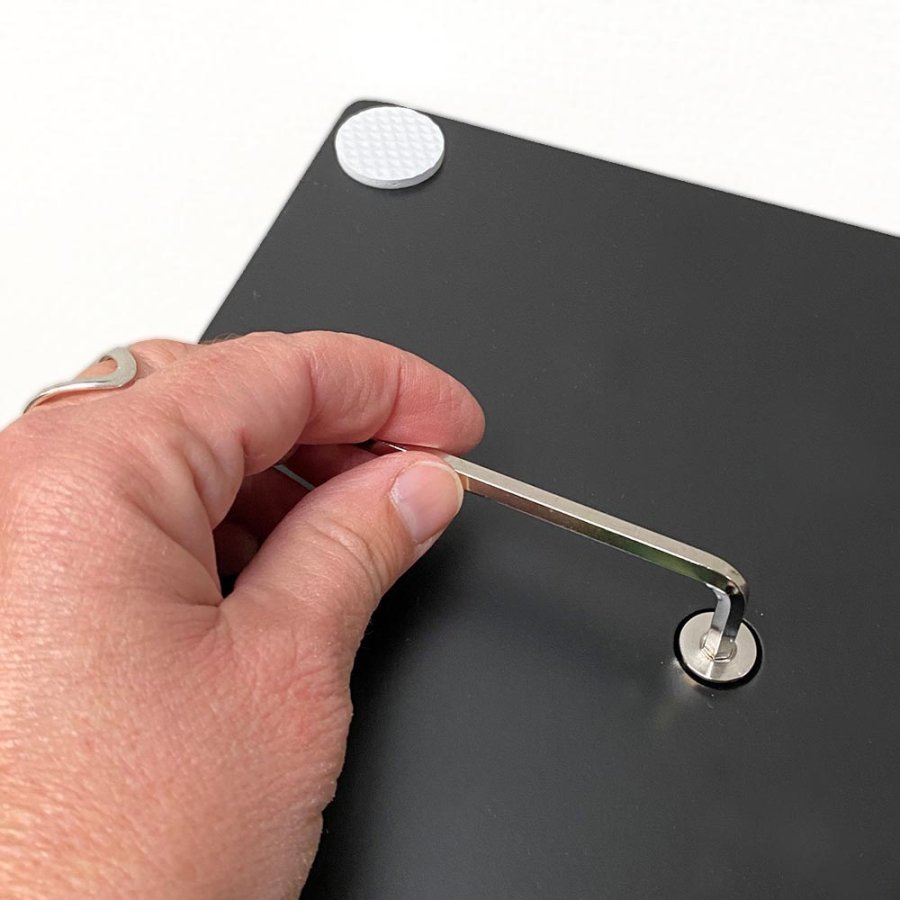 BASIC Infostand A4 black