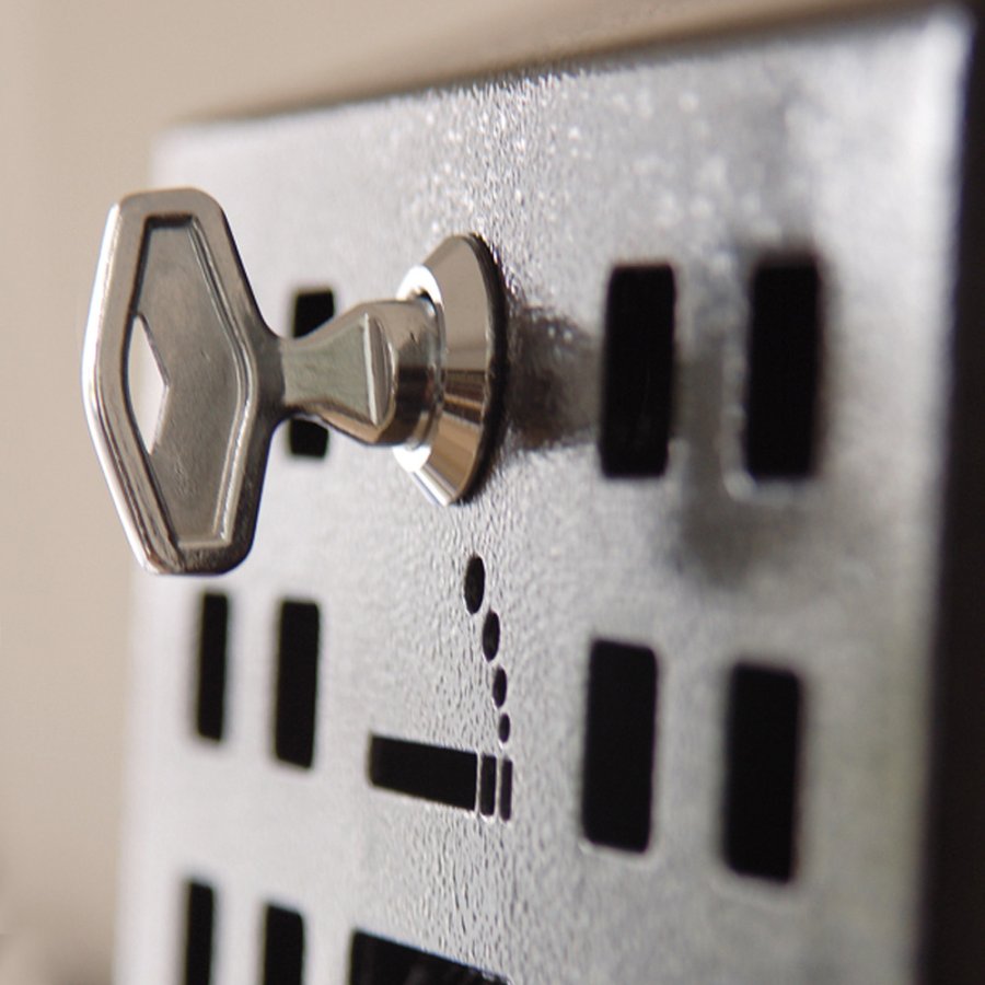 Cigarette Bin Square, for outdoor use, black, 3,3 l