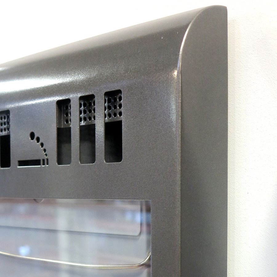 Cigarette Bin Curved A3 Info, for outdoor use, 3,3 l