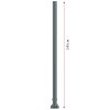 Pole for Ashtray, &Oslash; 5 cm, Grey, 145 cm #4