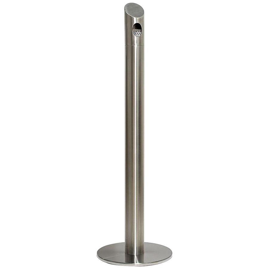 Ashtray Stand, 113 cm, stainless steel, Silver