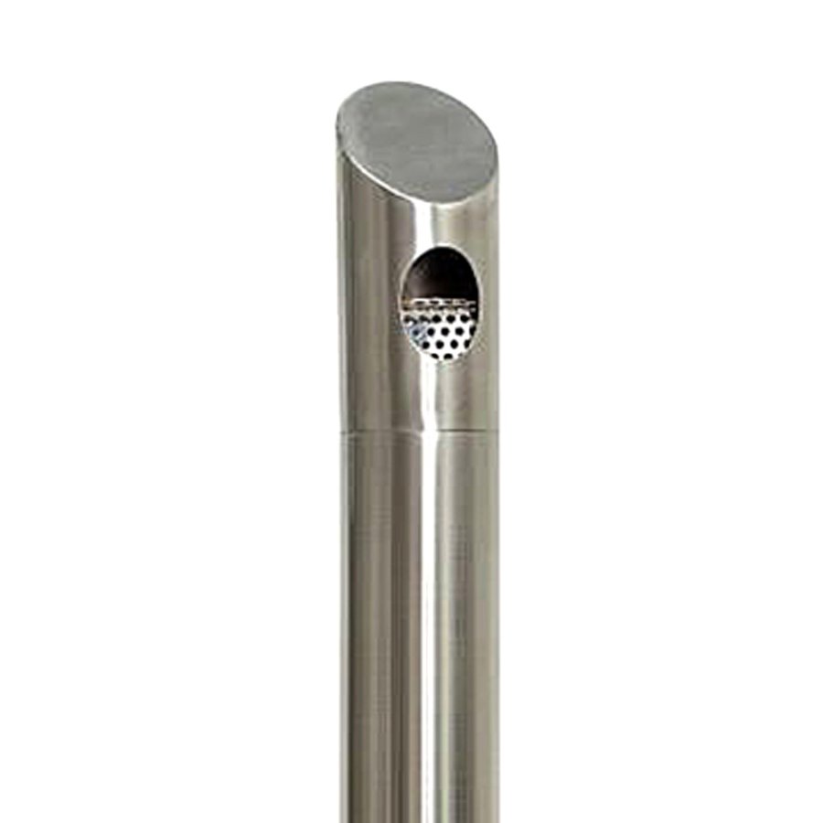 Ashtray Stand, 113 cm, stainless steel, Silver