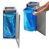 Waste Bin, Square, RAL 9007 #5