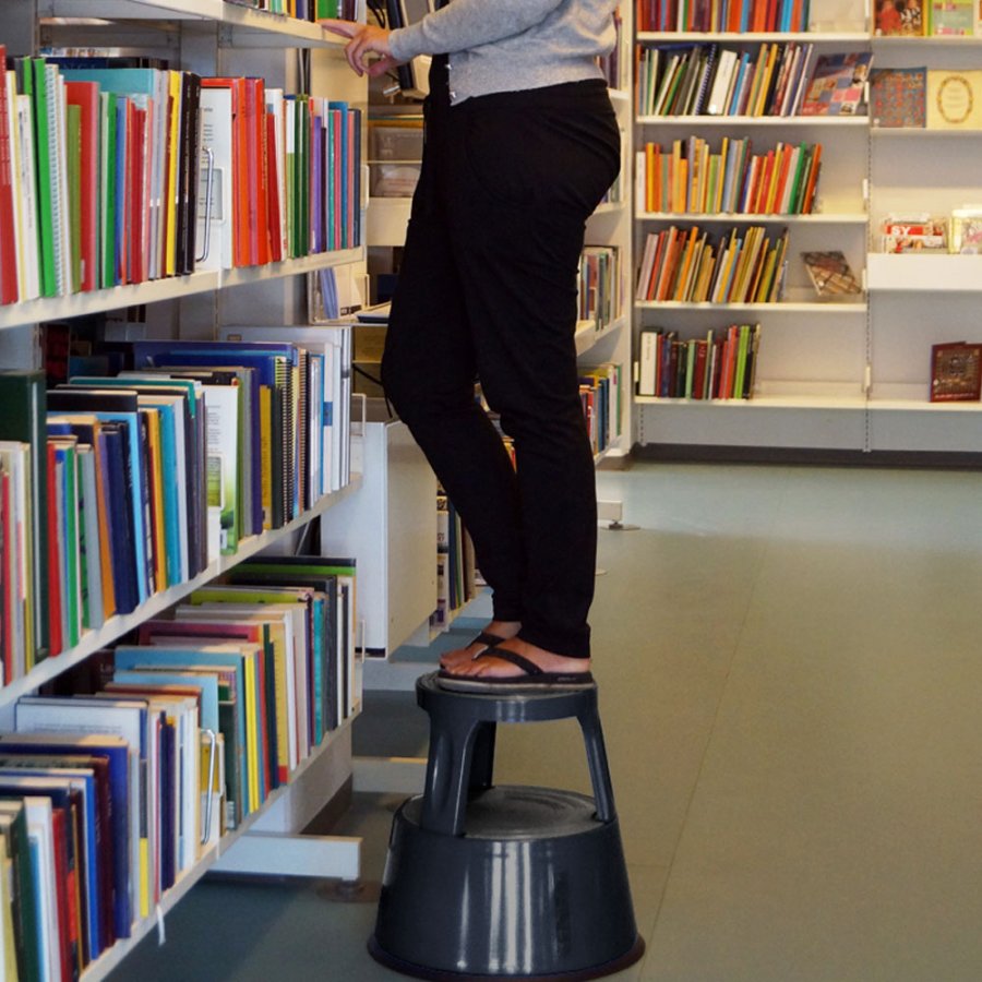 Elephant Foot, Stepstool - Black