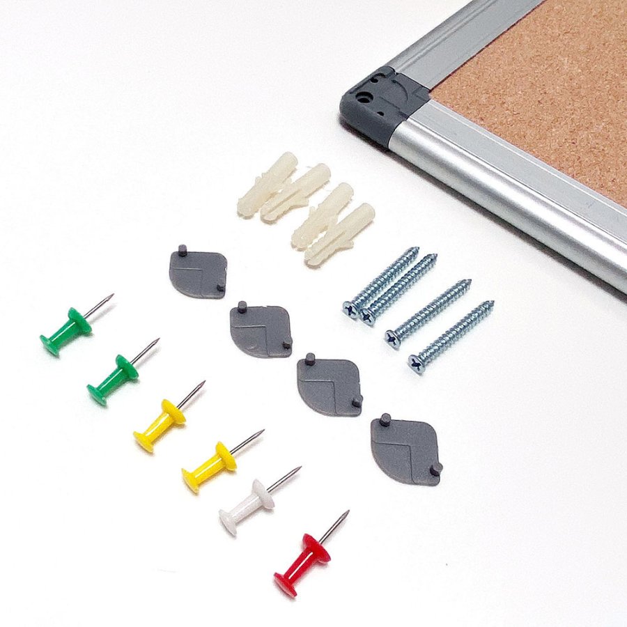 Cork Board Classic 180x90cm