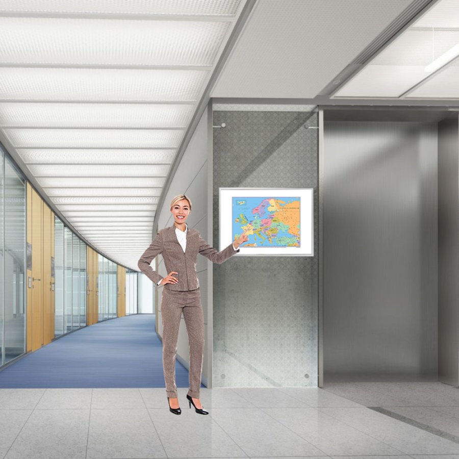 Europe Political Map, 100x70cm