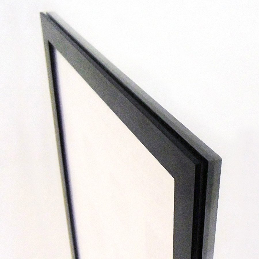 Double Sided Window Frame A4 Plast, Black