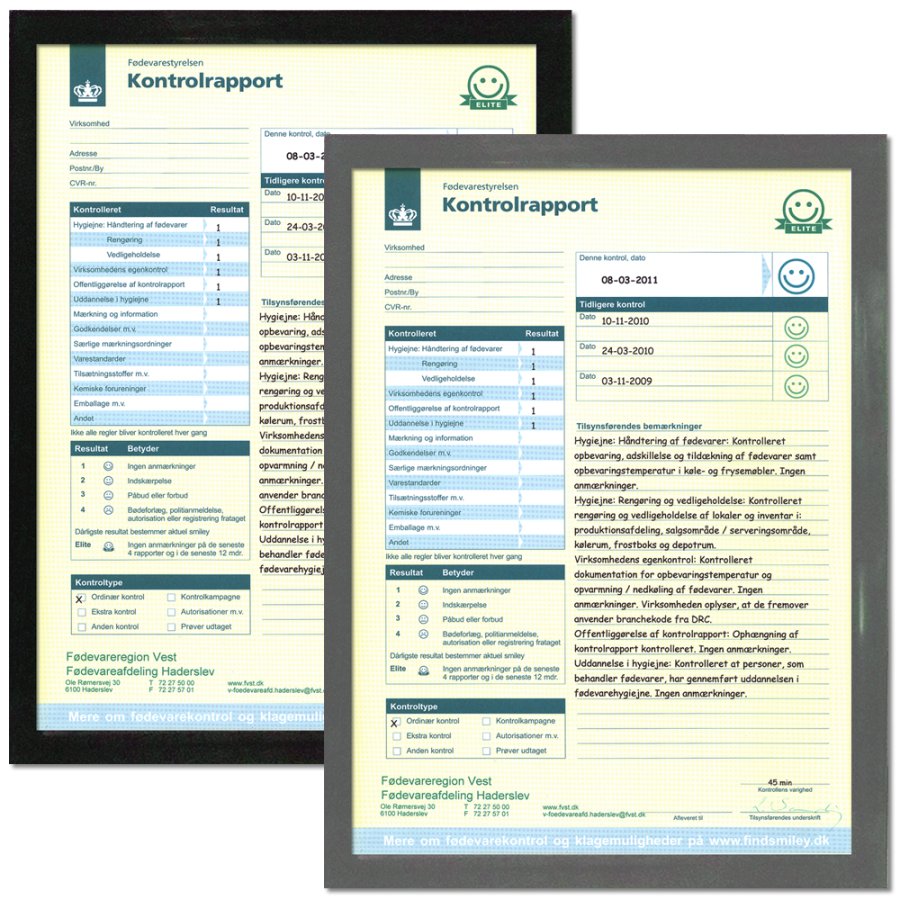 Double Sided Window Frame A4 Plast, Grey