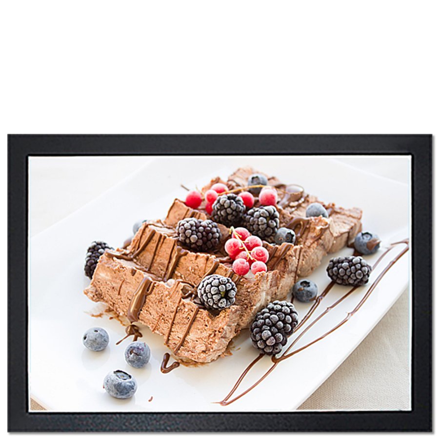 Self-adhesive Poster Frame, plast with magnetic open/close,  A3, Black