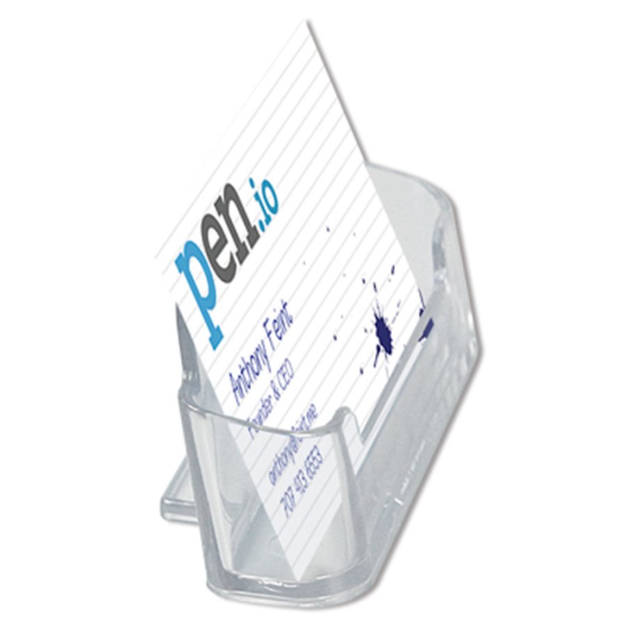 Business Card holder  - rounded -  horizontal