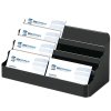 Business Card holder, 4x2 pcs. - horizontal - Black #1