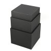 Nesting Boxes x 3 - black #5