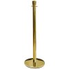 Crowd Barrier Rope, Gold. Base, Pole and Top for rope #1