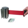 Crowd Barrier, Wall Dispenser, Stainlees Steel with 3meter Red belt #2