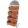 Shop Display with 4 square baskets #1