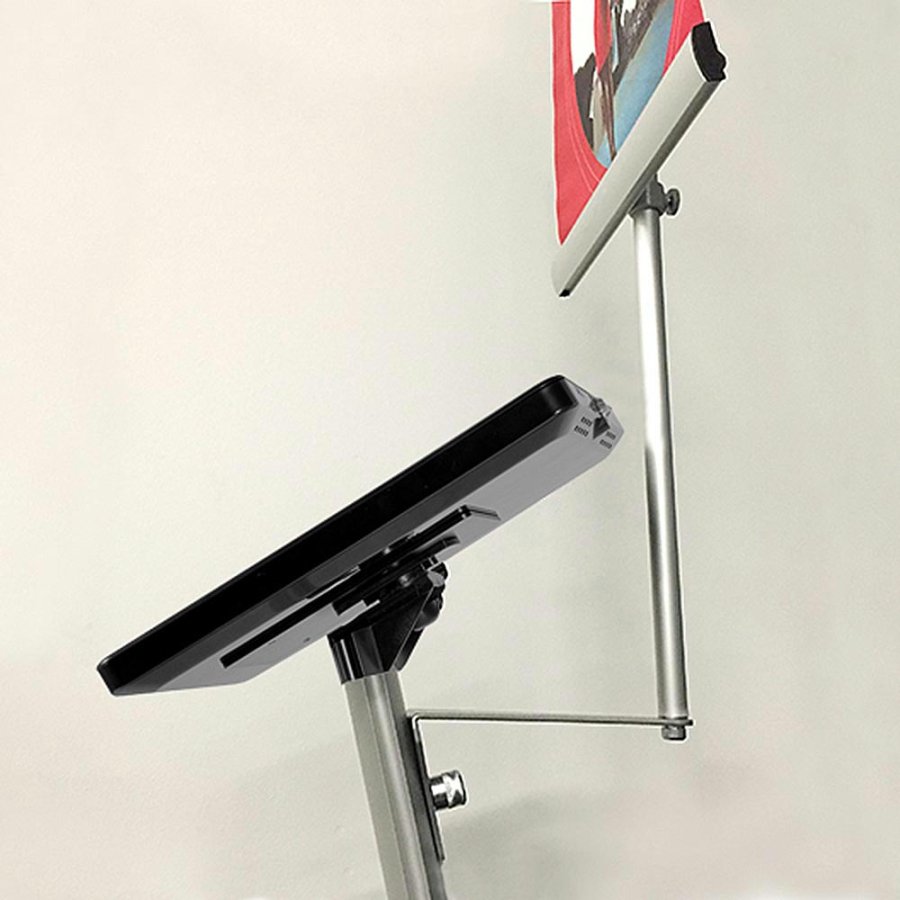 Banner Holder for iPad Stand