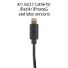 Cable for Newer iPhones (from 5) / iPad (from 4) / iPad Air #2