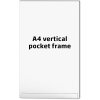 Akryl Pocket Frame, A4 vertical, for Crowd Barrier #3