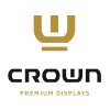 CROWN  LED OUT BOX, 50x70cm single sided - black #9