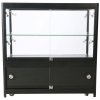 Showcase Counter Duo, black, with storage and LED spots #3