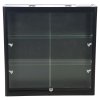 Showcase Wall Duo, black, with LED spots #3