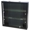 Showcase Wall Duo, black, with LED spots #2