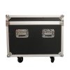 Transport Flight Case, Large, black box with 4 wheels #3