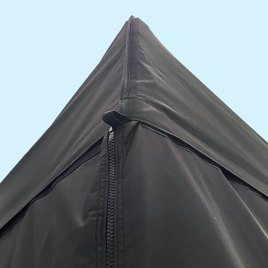 Side cover for Event Tent Lux 3 x 3 m, black