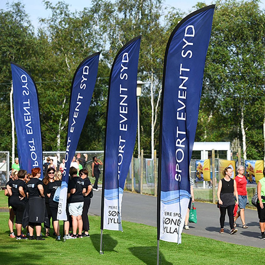 Outdoor Flag, alu pole, Large