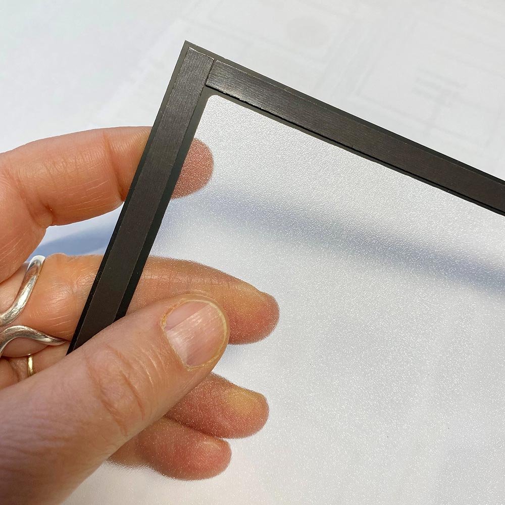 Magnetic frames, A4, Gray | Danish Sign Export