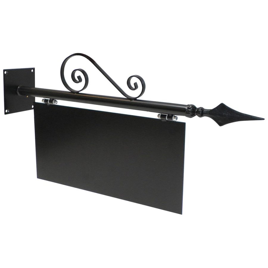 Hang Sign  Antique, black, for wall mounting