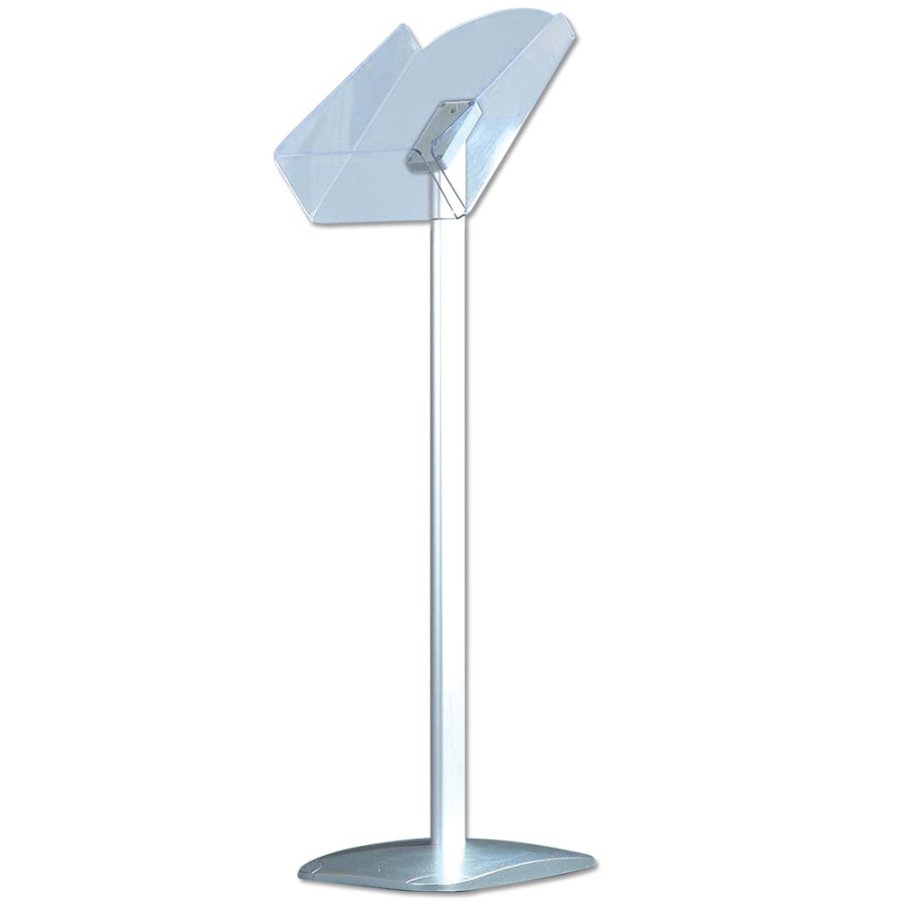 EXPO BROCHURE STAND A4-vertical alu