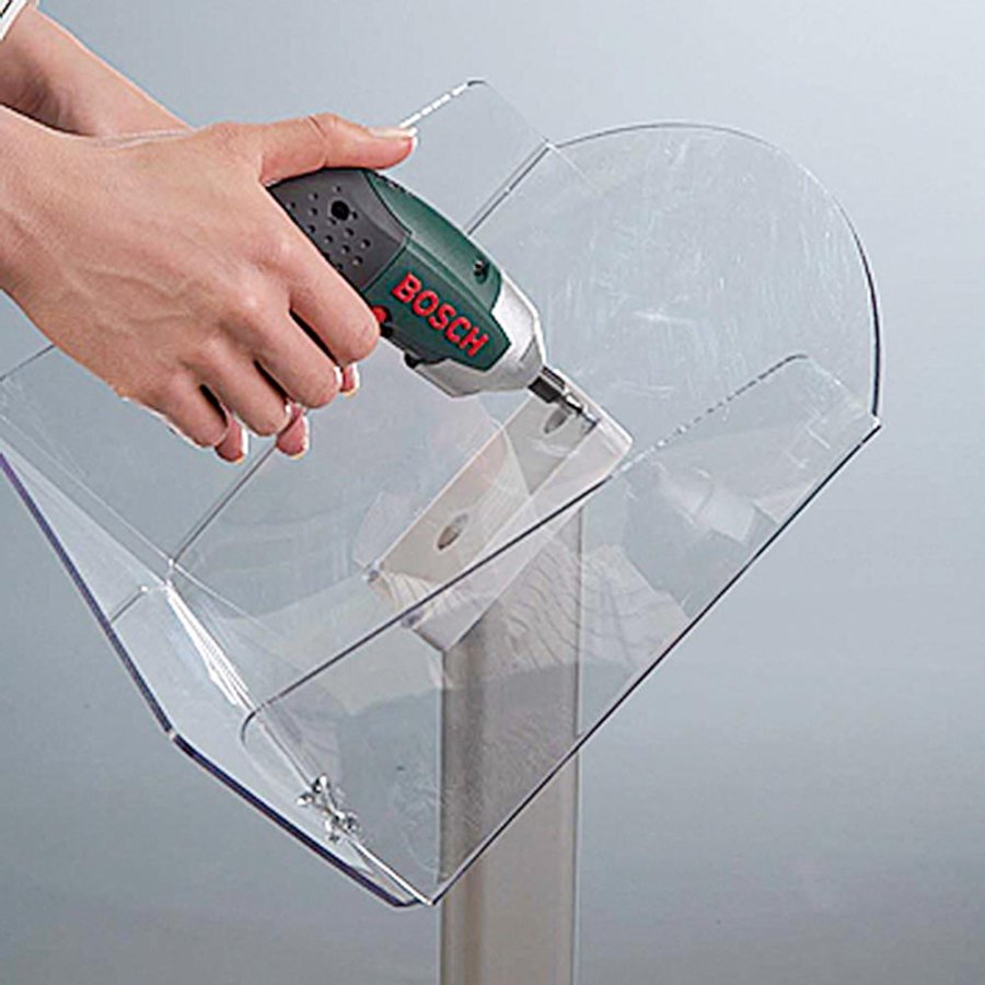 EXPO BROCHURE STAND A4-vertical alu