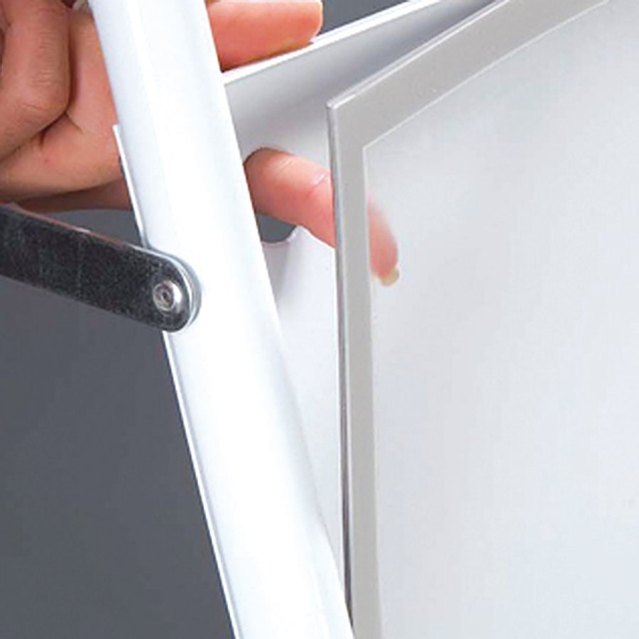 Expo Sign Pavement Board, white, A3