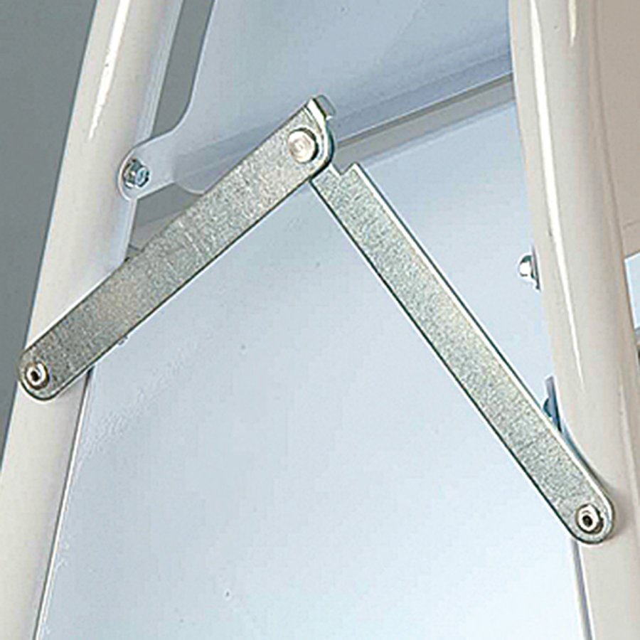 Expo Sign Pavement Board with logo plate, white, 70 x 100 cm