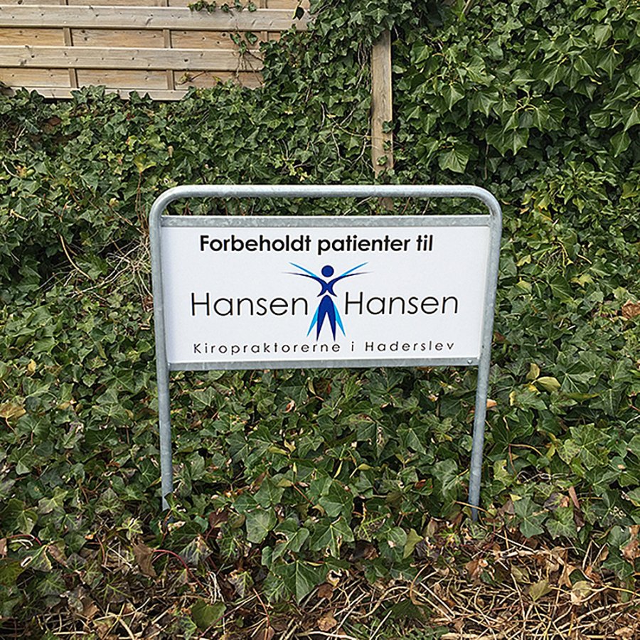 Estate Sign Standard, silver/steel, without panels