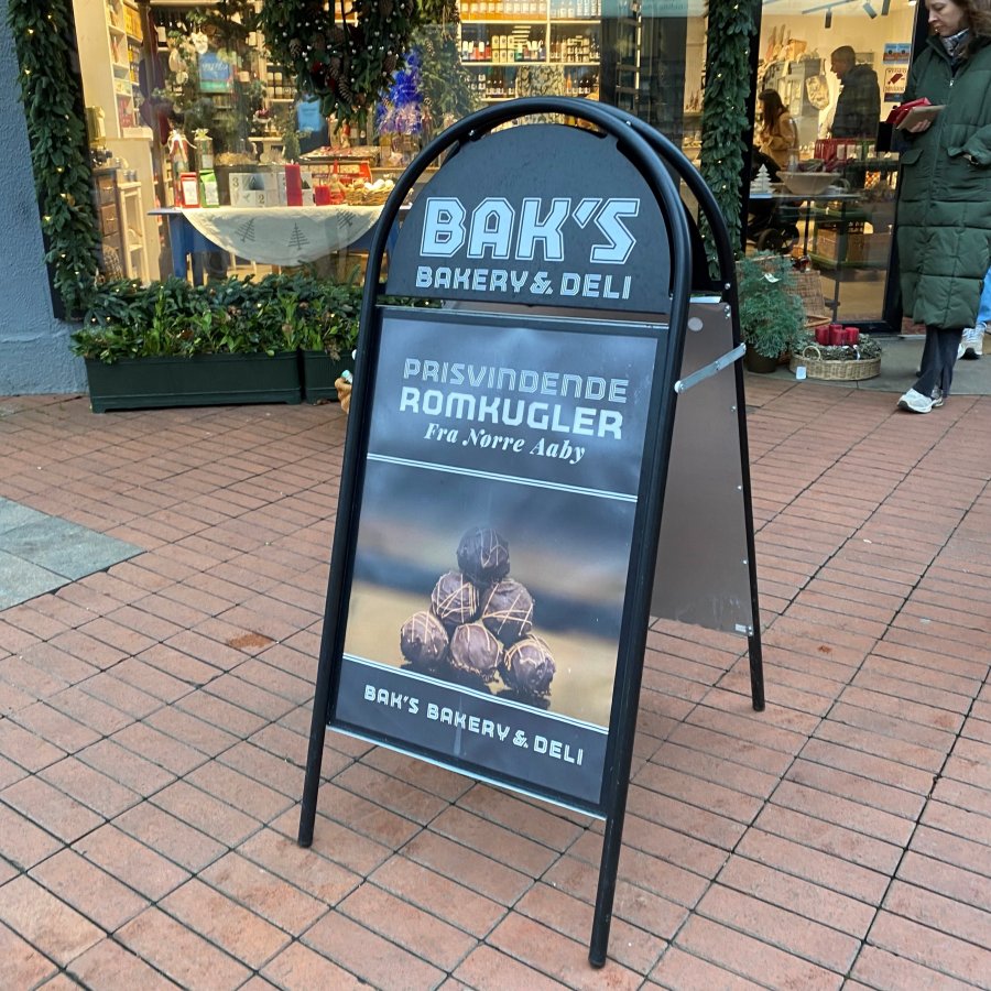 Expo Gotik Lux Pavement Board, black, A1