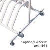 Bicycle Gotik Stand, white, pavement board bicycle stand #7