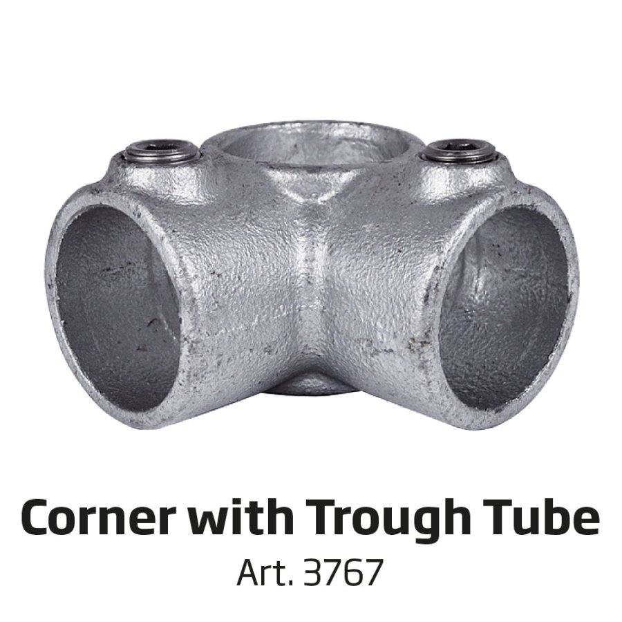 Banner Tube free standing square frame with legs 150 x 100 cm