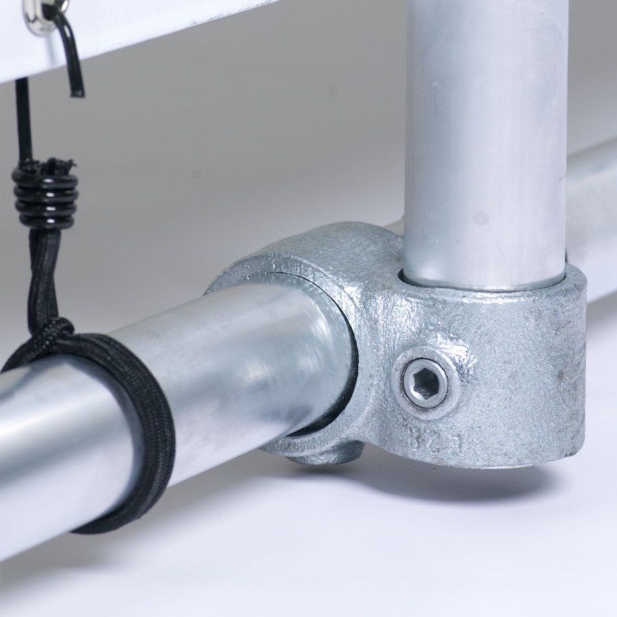 Banner Tube free standing square frame with legs 200 x 100 cm