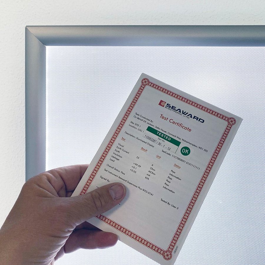 LED Frame Best Buy A2 Single sided