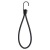 Bungee Cord, black elastic cord with hook, for mounting banners (1 per 20 cm). Packed in bags of 25 pcs, but sold individually. #1