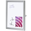 Infobox with Lock, 4 x A4, alu/silver #1