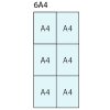 Infobox with magnetic closure, 6 x A4, D27 mm, alu/silver #7