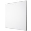 Whiteboard with White Aluminium Frame and Ceramic Surface 120 x 120 cm White #1