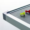 Notice Board with Aluminium Frame Felt 120 x 150 cm Grey #3